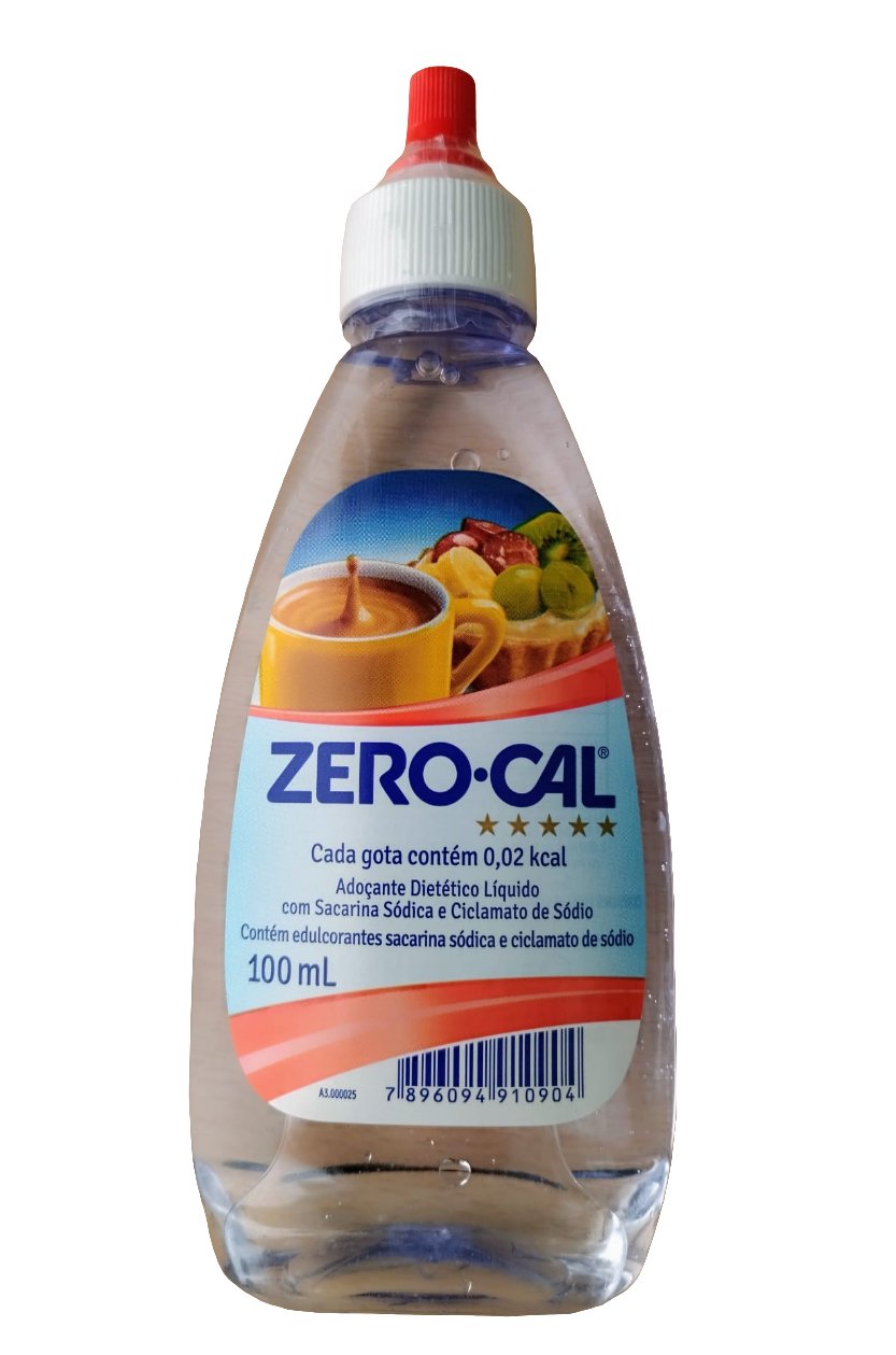 Adoçante Zero Cal 100ml - Hola Brasil