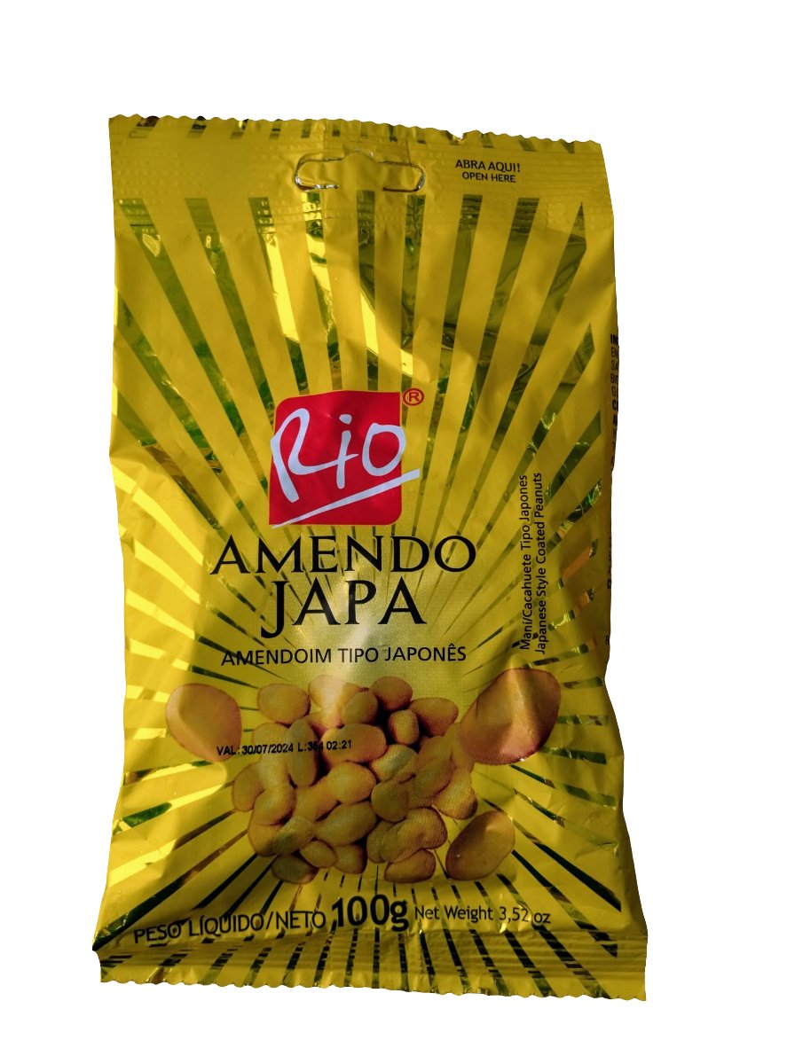 Amendoim Japones Rio Alimentos 100g - Hola Brasil