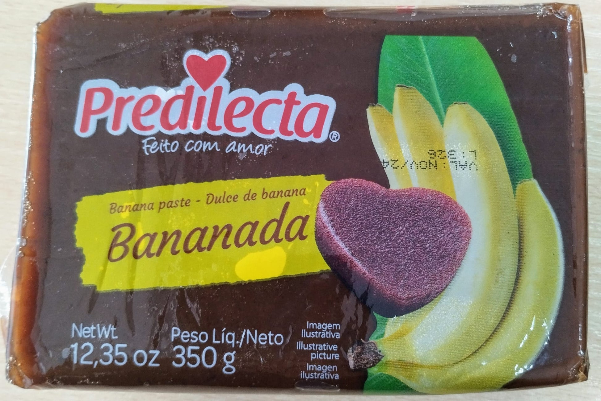 Bananada Predilecta 350gr - Hola Brasil