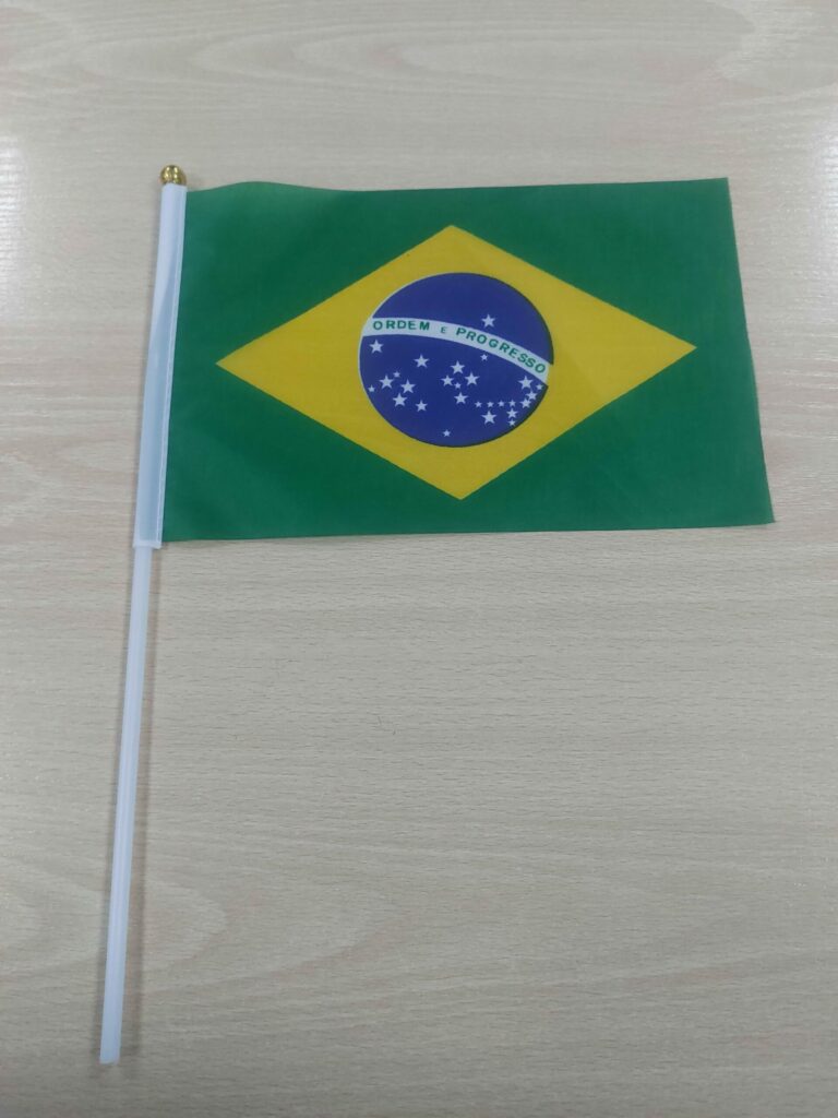 Bandera Brasil Pequeña - Hola Brasil