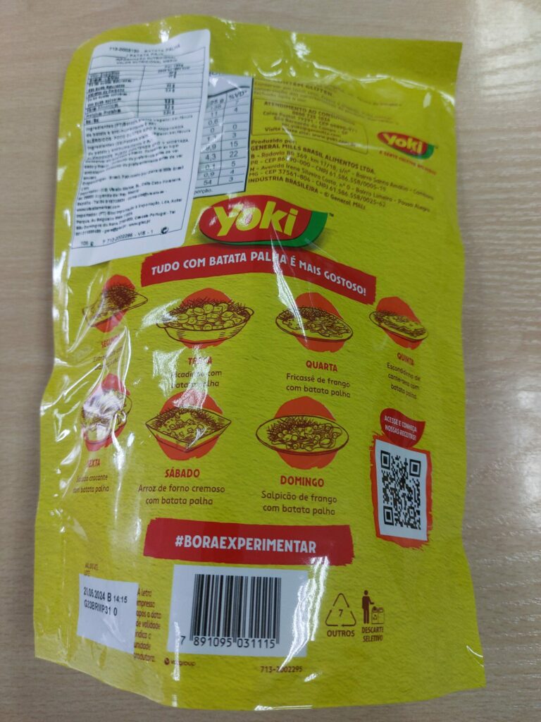 Palha de Yoki Sweet Potatoes 105gr - Delicious crunchy snack. Potatoes –  Hola Brasil