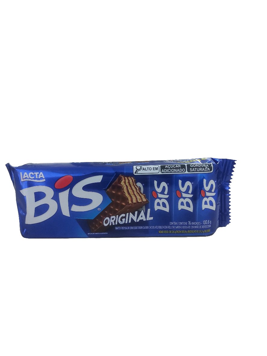 Bis Chocolate lacta 100,8g - Hola Brasil