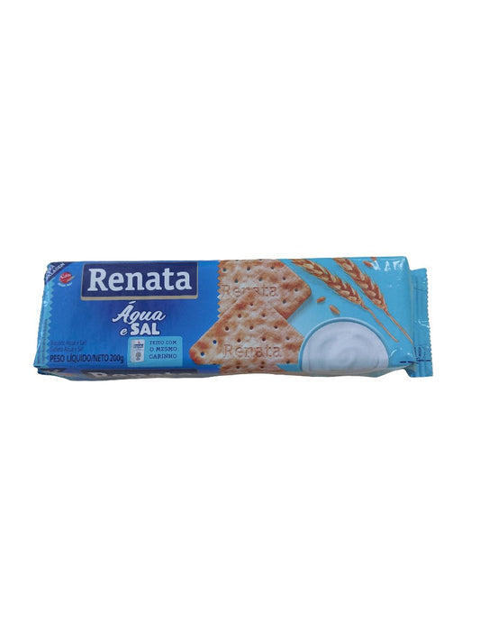 Biscoito Água e Sal Renata 200gr - Hola Brasil