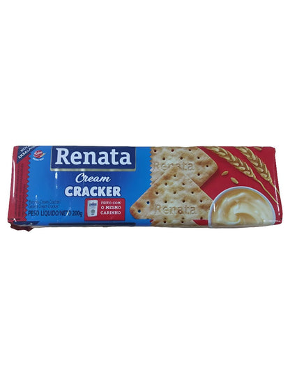 Biscoito Cream Cracker Renata 170g - Hola Brasil