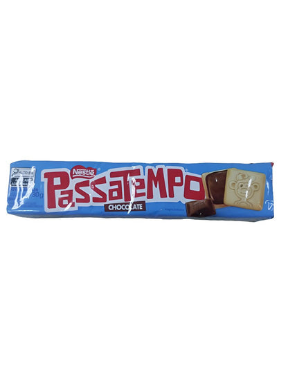 Biscoito recheado chocolate Passatempo Nestlé 130gr - Hola Brasil