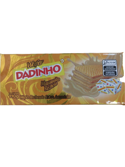 Biscoito Wafer Dadinho 110gr - Hola Brasil