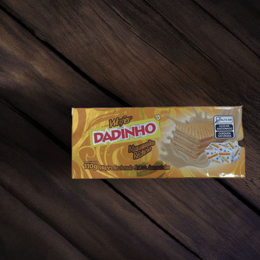 Biscoito Wafer Dadinho 110gr - Hola Brasil