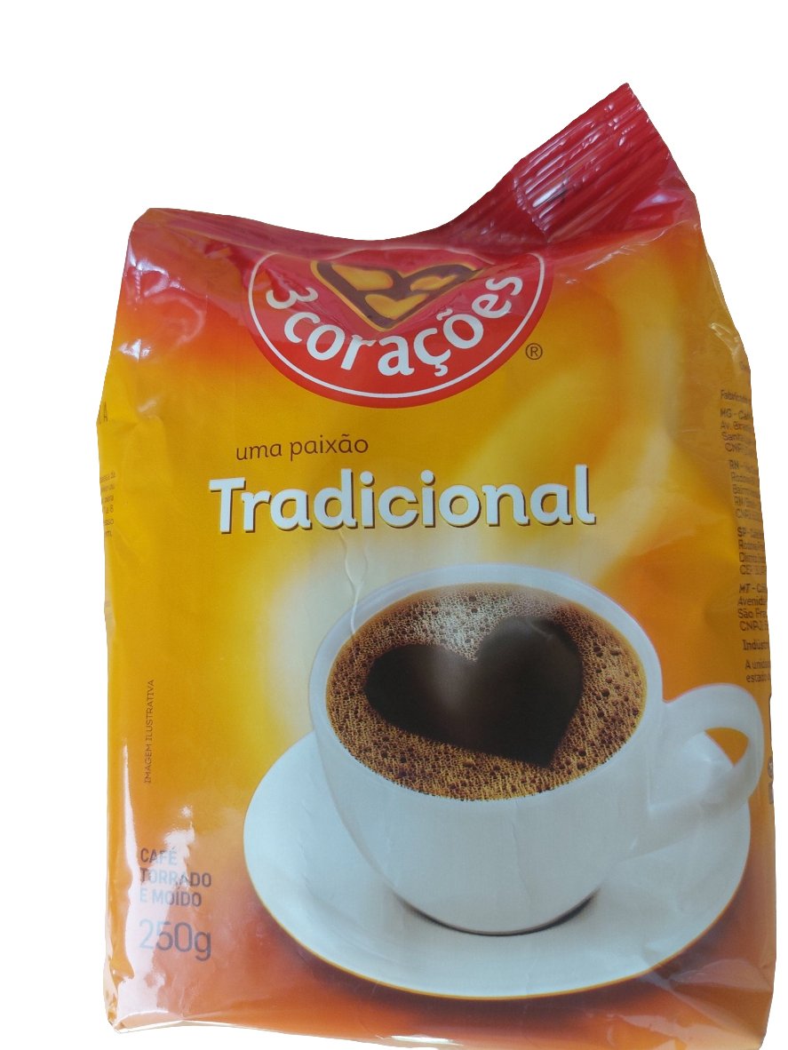 Café 3 Coraçoes Tradicional 250gr - Hola Brasil