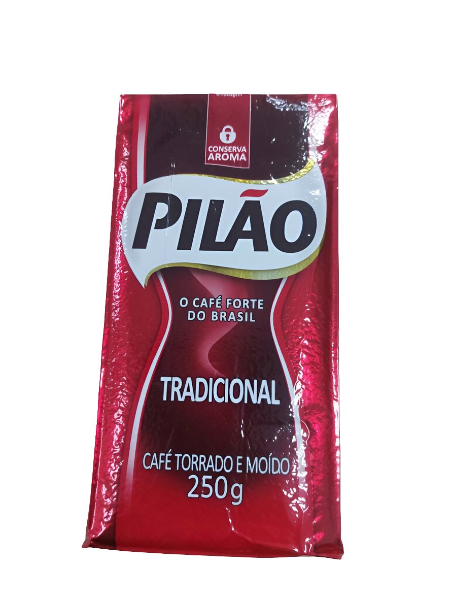 Café moído Pilao 250gr - Hola Brasil