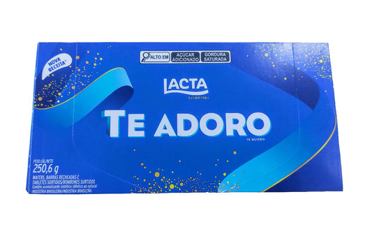 Caixa de bombons favoritos Lacta 250,6gr - Hola Brasil