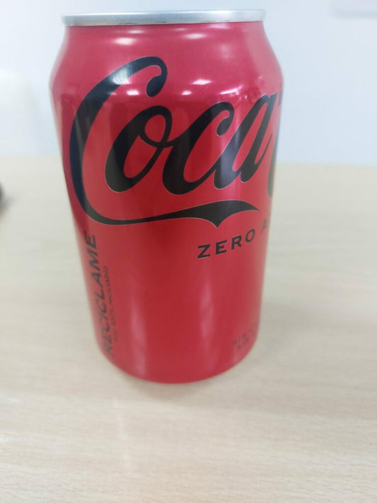 Coca Cola Zero lata 330ML - Hola Brasil