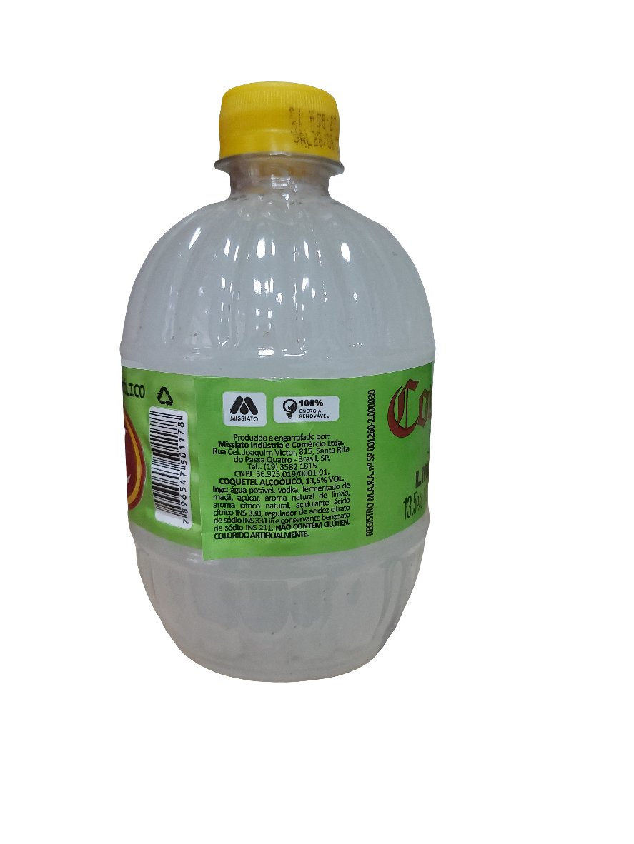 Corote Limao 500ml - Hola Brasil