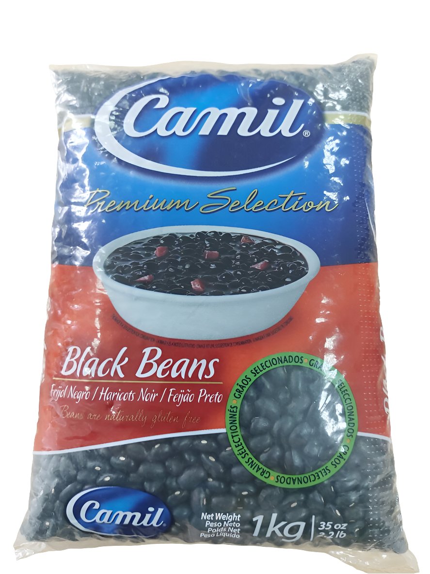 Feijão Preto Camil de 1kg - Hola Brasil