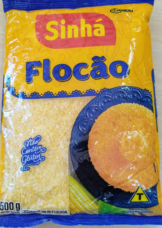 Flocao de Milho Sinhá 500gr - Hola Brasil