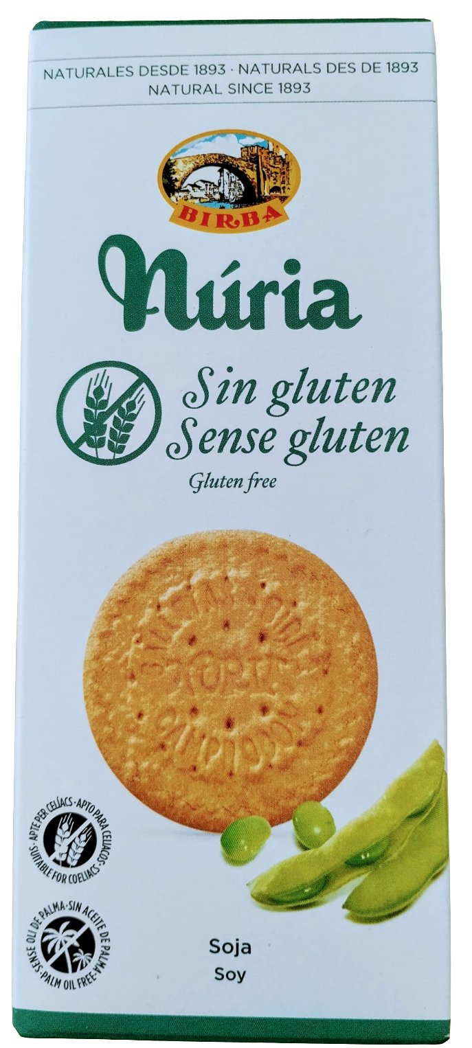 Galleta Nuria Sin Gluten 140gr - Hola Brasil