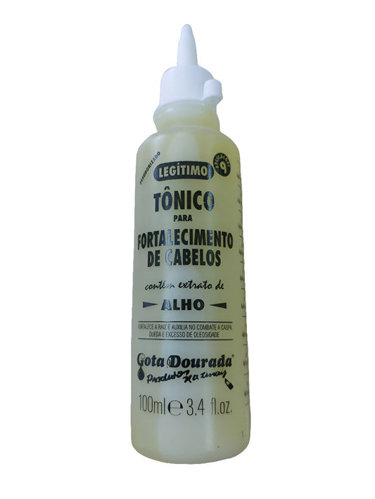 Gota dourada tonico com alho 100ml - Hola Brasil