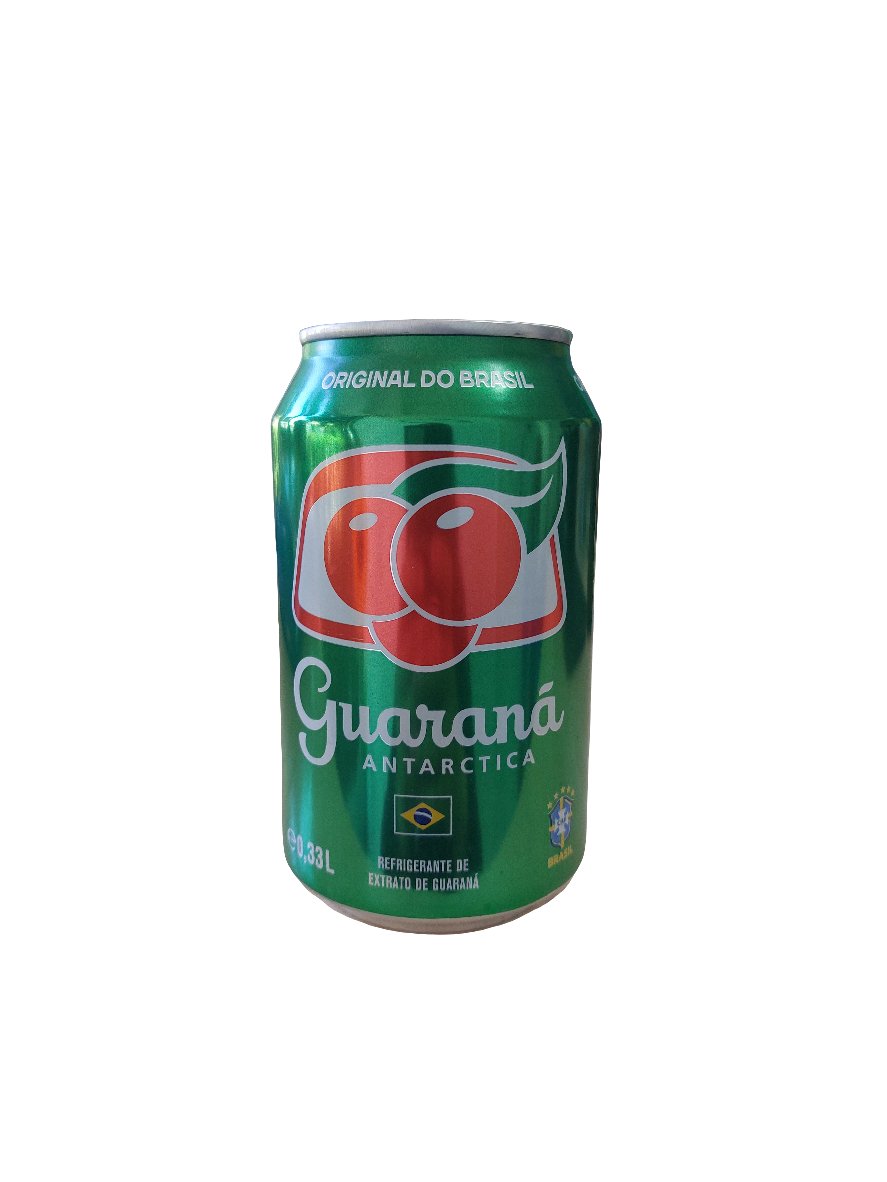 Guarana Antartica lata 330ml - Hola Brasil