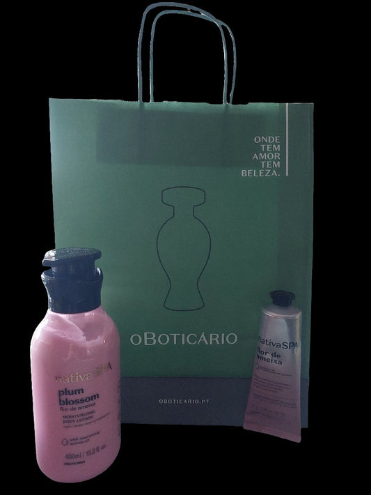 Kit OBoticario Nativa Spa Flor de Ameixa - Hola Brasil