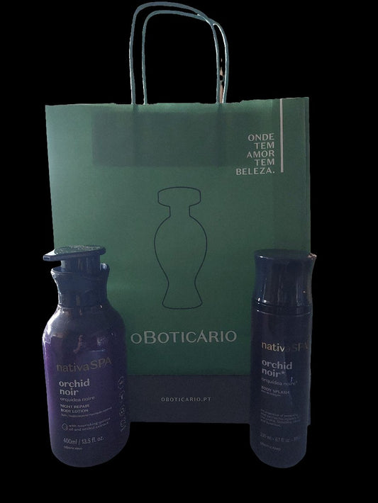 Kit OBoticario Nativa Spa Orquídea Noire - Hola Brasil