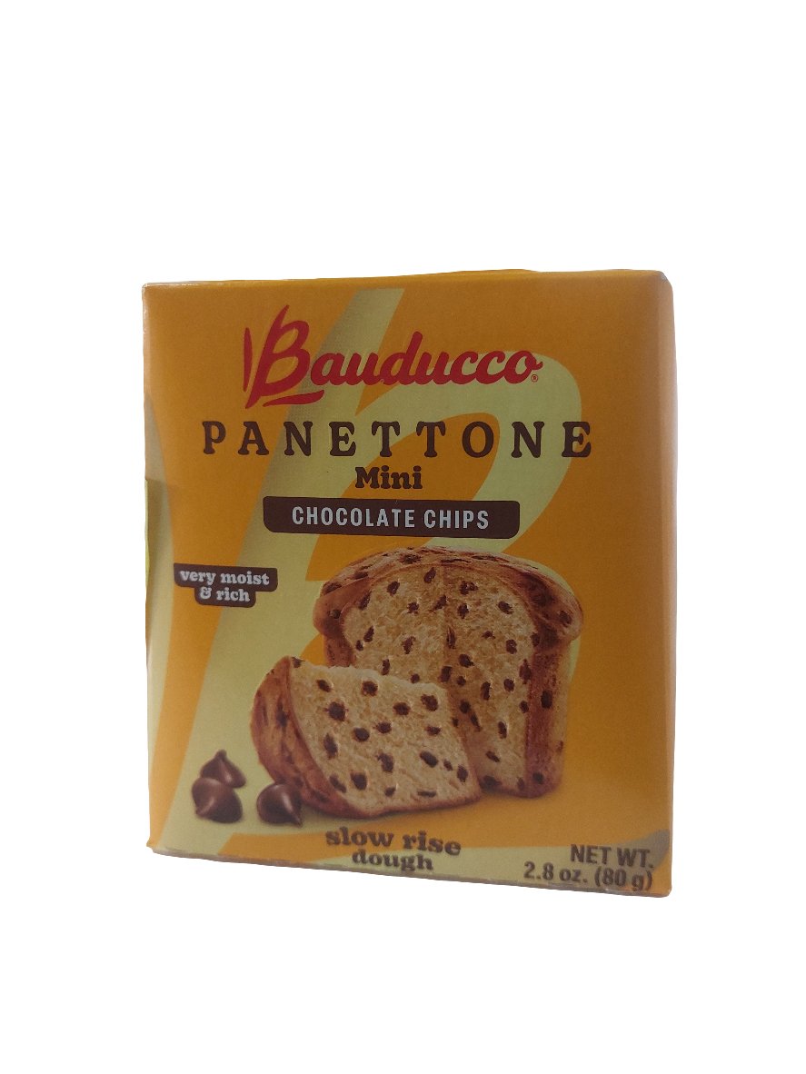 Mini Panettone de Chocolate Bauducco 80g - Hola Brasil