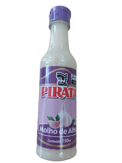 Molho de alho Pirata 150ml - Hola Brasil