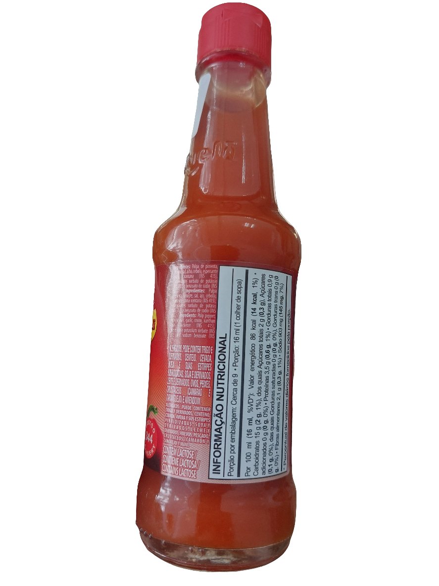 Molho de pimenta picante Zaeli 150ml - Hola Brasil