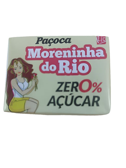 Paçoca Zero Açucar Moreninha do Rio - unidade 23gr - Hola Brasil