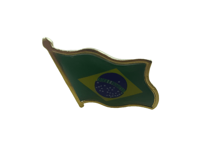 Pin broche bandeira brasil - Hola Brasil