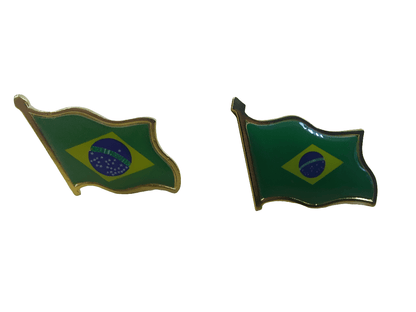 Pin broche bandeira brasil - Hola Brasil