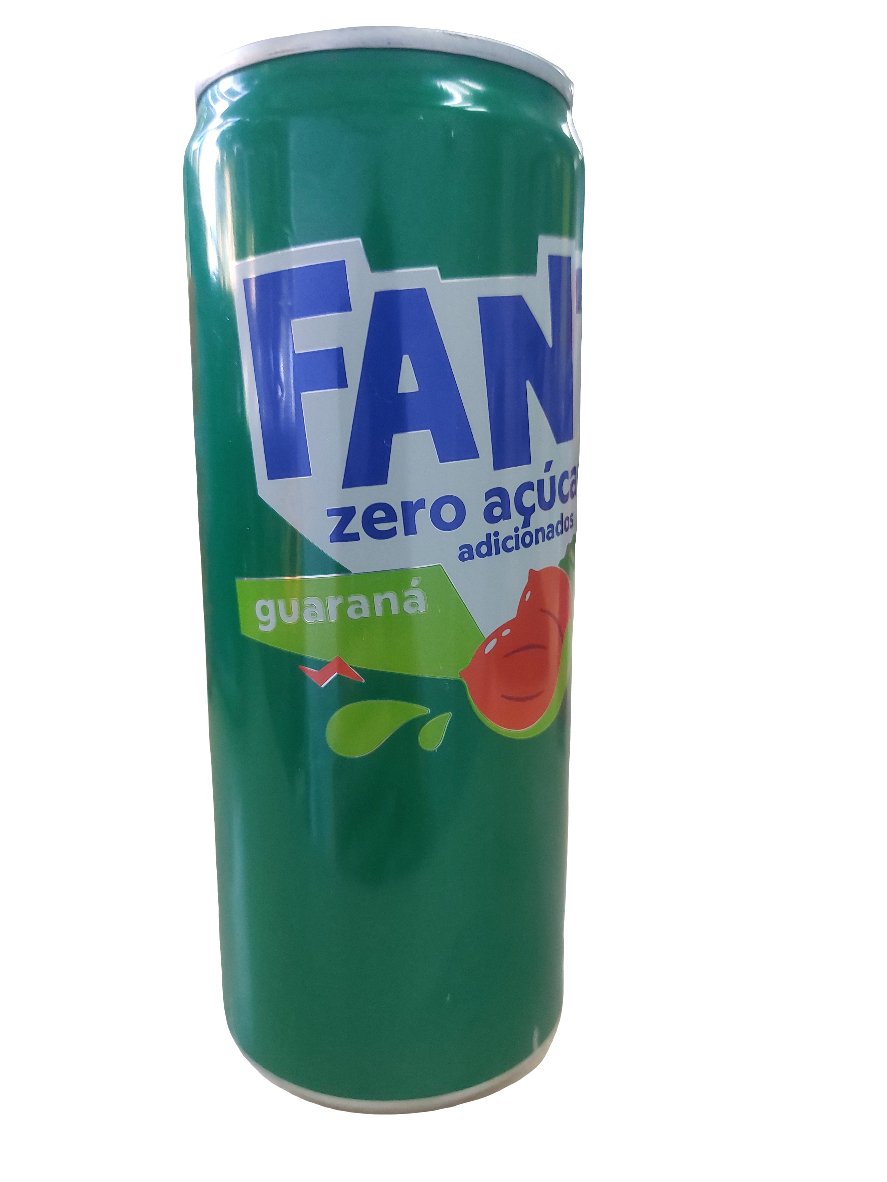 Refrigerante Fanta Guaraná Zero Açúcar LATA 330ml - Hola Brasil