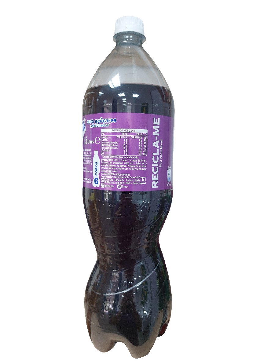 Refrigerante Fanta Uva Zero Açúcar PET 1,5L - Hola Brasil