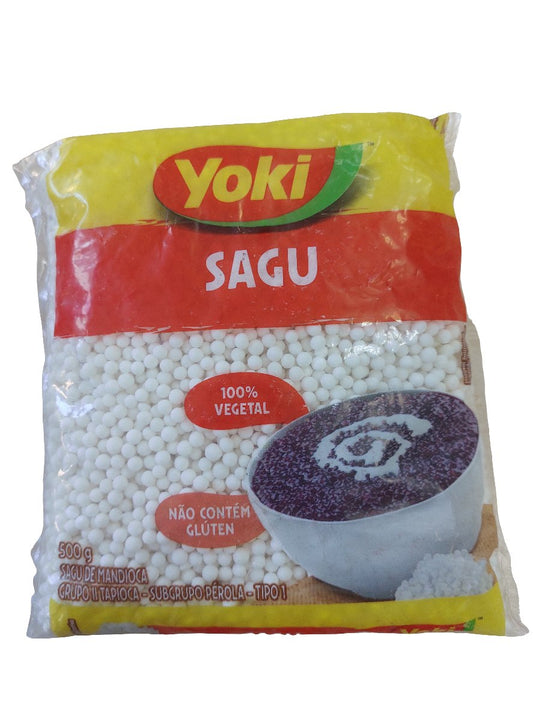 Sagú de mandioca - Pérolas de tapioca Yoki 500gr - Hola Brasil