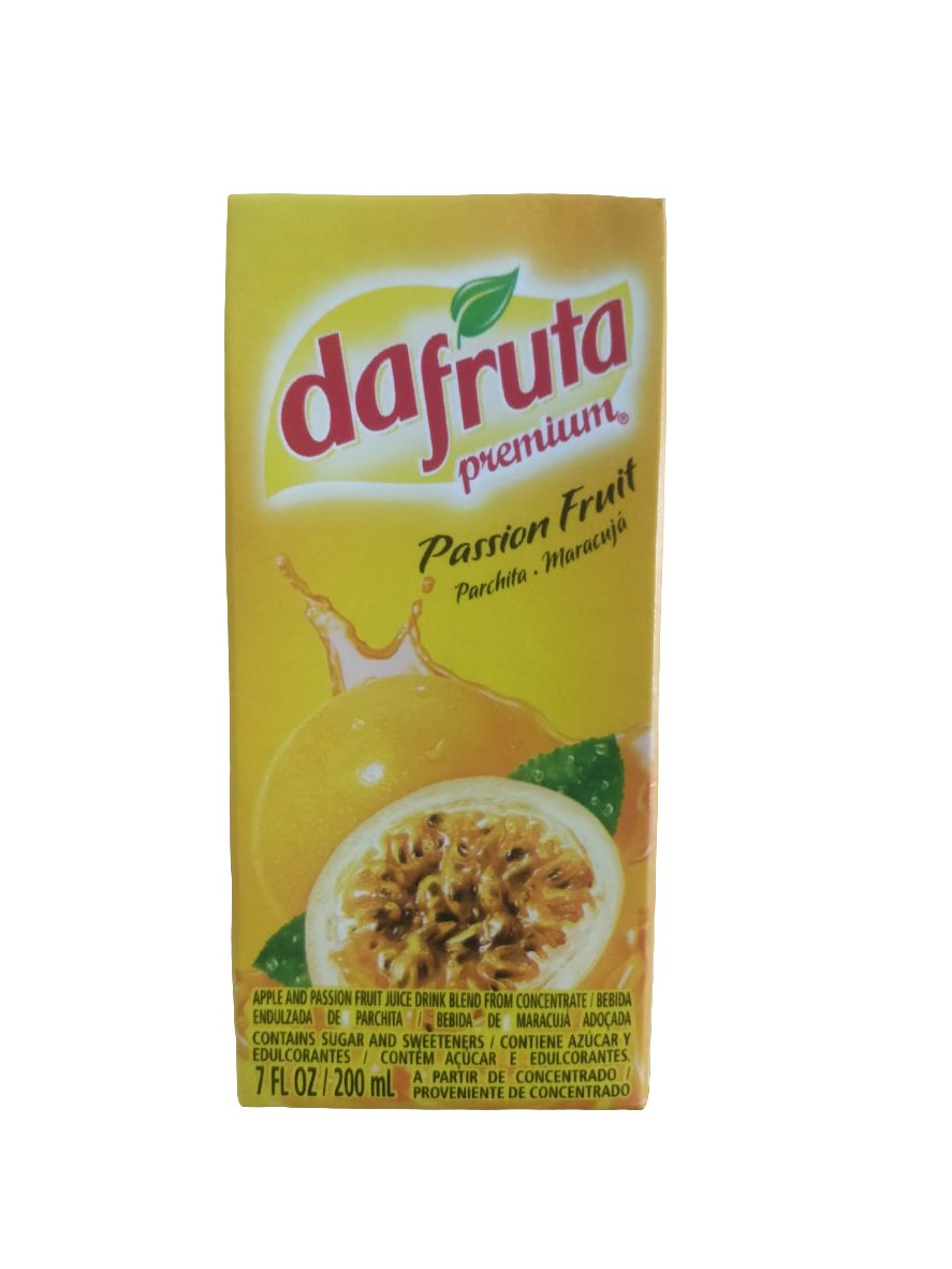 Suco pronto para beber de Maracuja Dafruta 200ml - Hola Brasil