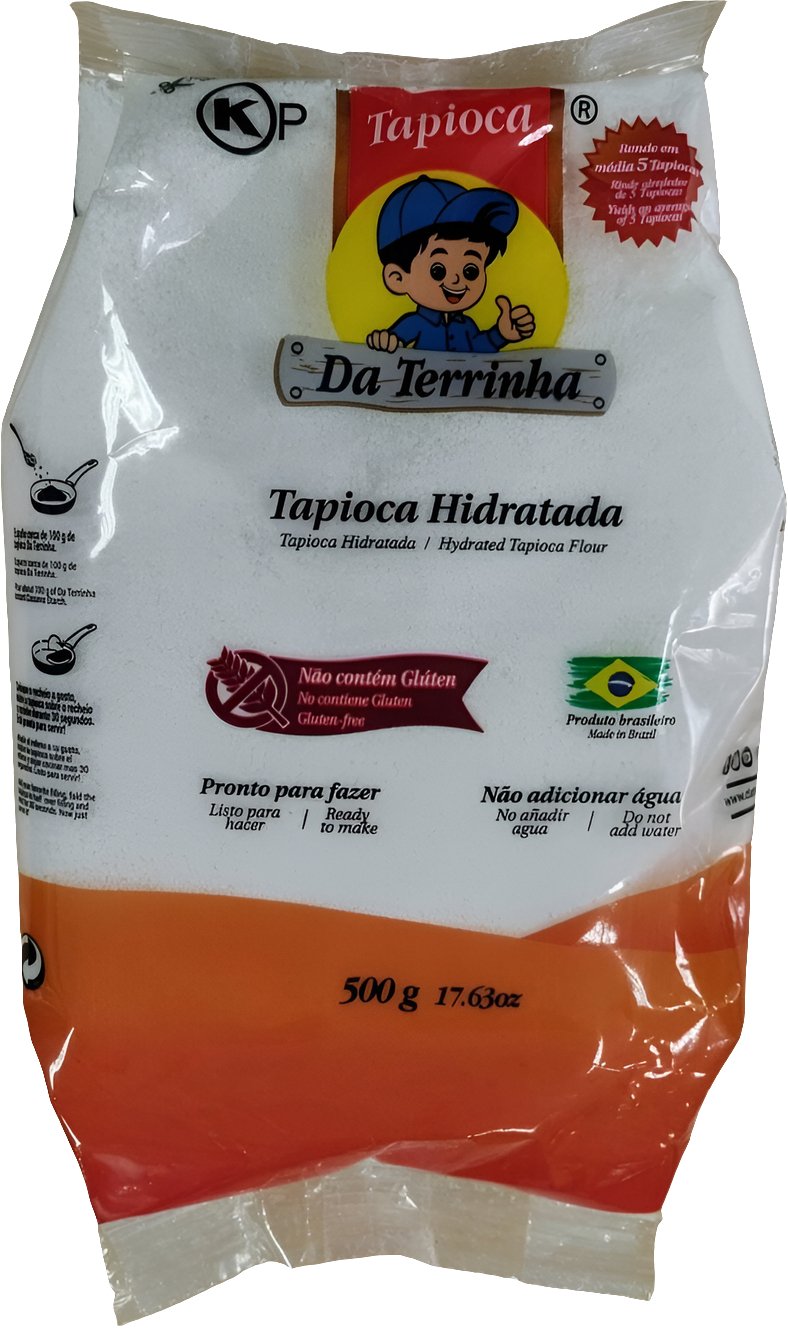 Tapioca pronta "Da Terrinha" 500gr - Hola Brasil