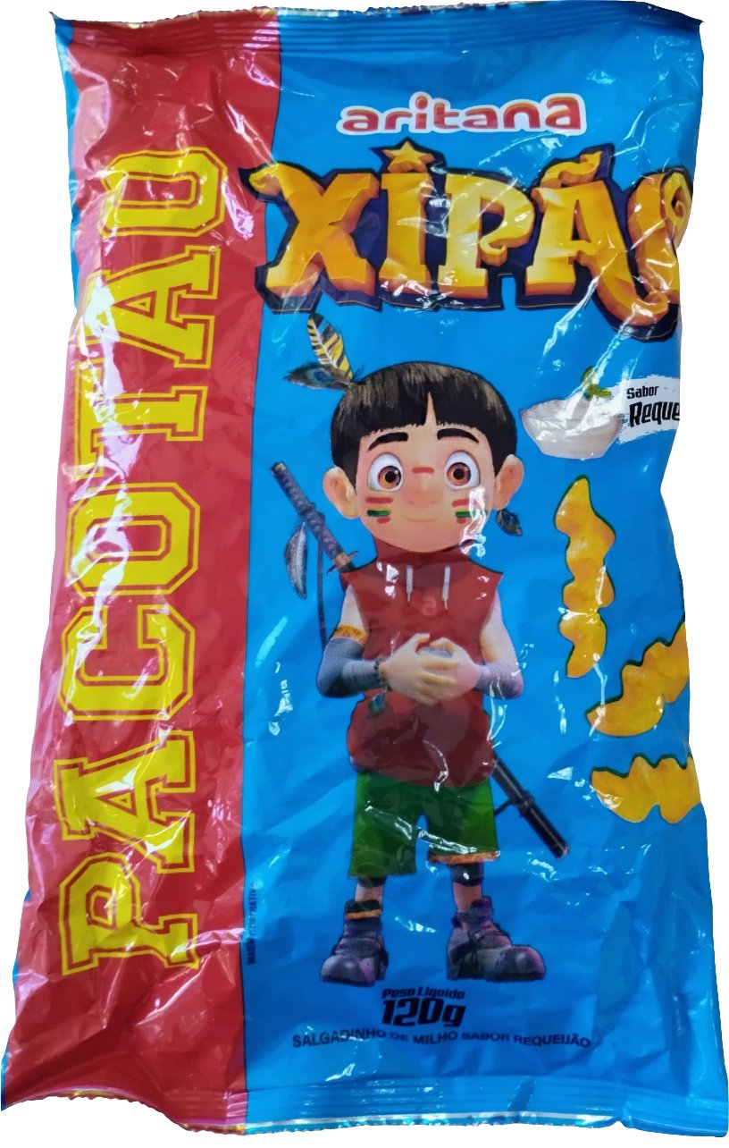 Xipão Requeijão Aritana 120gr - Hola Brasil